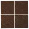 Universal Cork Tile Panels, Dark Brown, 12 x 12, PK4 UNV43403